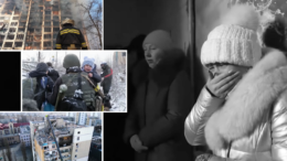 Compilație de imagini care arată suferința oamenilor din Ucraina, cauzată de războiul demarat de Rusia